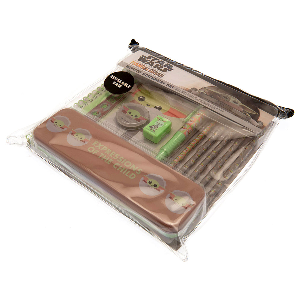 Star Wars: The Mandalorian Bumper Stationery Set: 5 - Pencil Cases & Sets By Star Wars: The Mandalorian