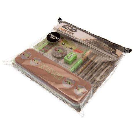 Star Wars: The Mandalorian Bumper Stationery Set: 5 - Pencil Cases & Sets By Star Wars: The Mandalorian