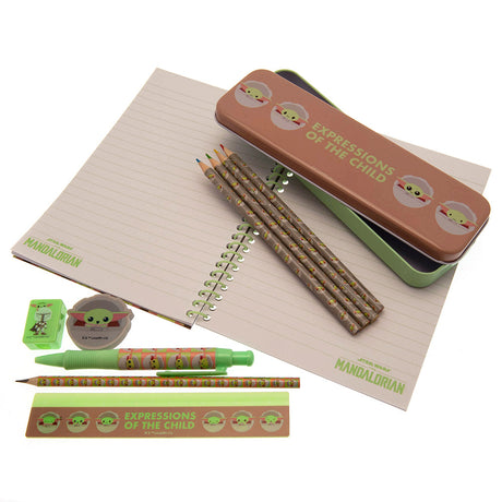 Star Wars: The Mandalorian Bumper Stationery Set: 1 - Pencil Cases & Sets By Star Wars: The Mandalorian