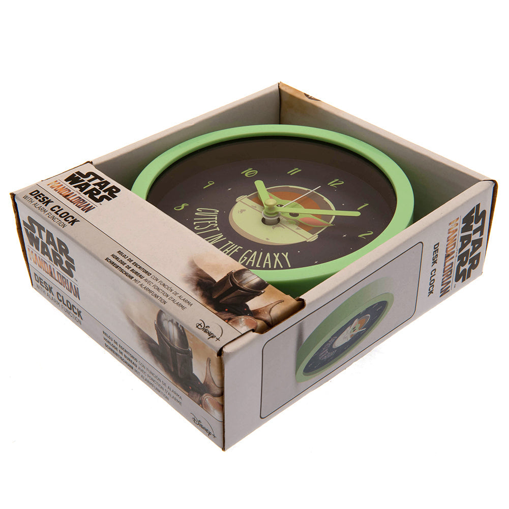 Star Wars: The Mandalorian Desktop Clock: 3 - Clocks By Star Wars: The Mandalorian