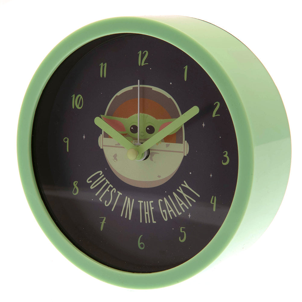 Star Wars: The Mandalorian Desktop Clock: 1 - Clocks By Star Wars: The Mandalorian