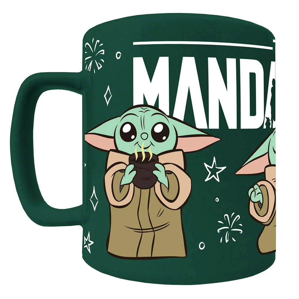 Star Wars: The Mandalorian Fuzzy Grogu Mug - Shop Mugs At Gift Moments - 2