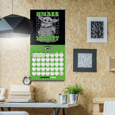 Star Wars: The Mandalorian Grogu Square Calendar 2026: 3 - Calendars By Star Wars: The Mandalorian