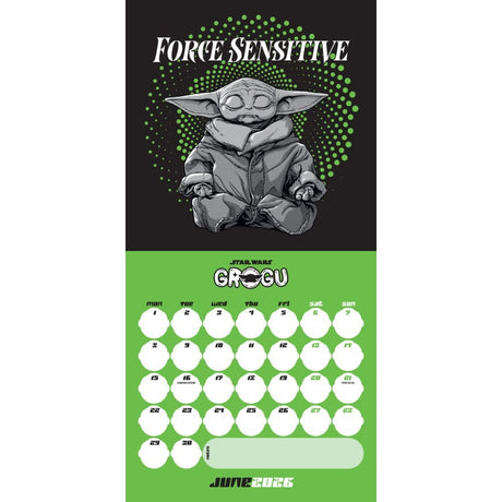 Star Wars: The Mandalorian Grogu Square Calendar 2026: 2 - Calendars By Star Wars: The Mandalorian