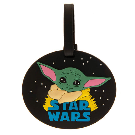 Mandalorian Grogu PVC Luggage Tags: 3 - Travel By Star Wars: The Mandalorian