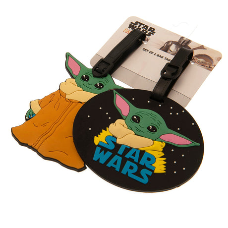 Mandalorian Grogu PVC Luggage Tags: 5 - Travel By Star Wars: The Mandalorian