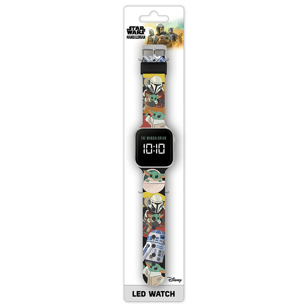 Star Wars: The Mandalorian Mando Junior LED Watch: 3 - Watches By Star Wars: The Mandalorian