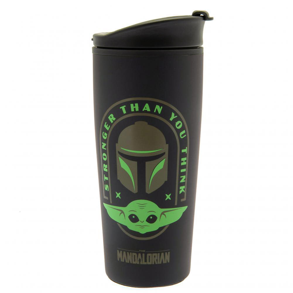 Star Wars: The Mandalorian Metal Travel Mug: 1 - Mugs By Star Wars: The Mandalorian