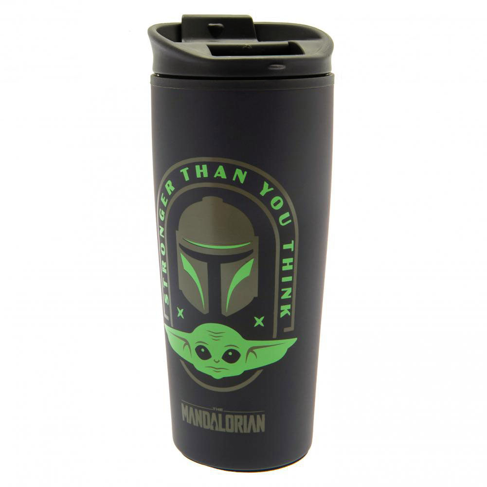 Star Wars: The Mandalorian Metal Travel Mug: 3 - Mugs By Star Wars: The Mandalorian