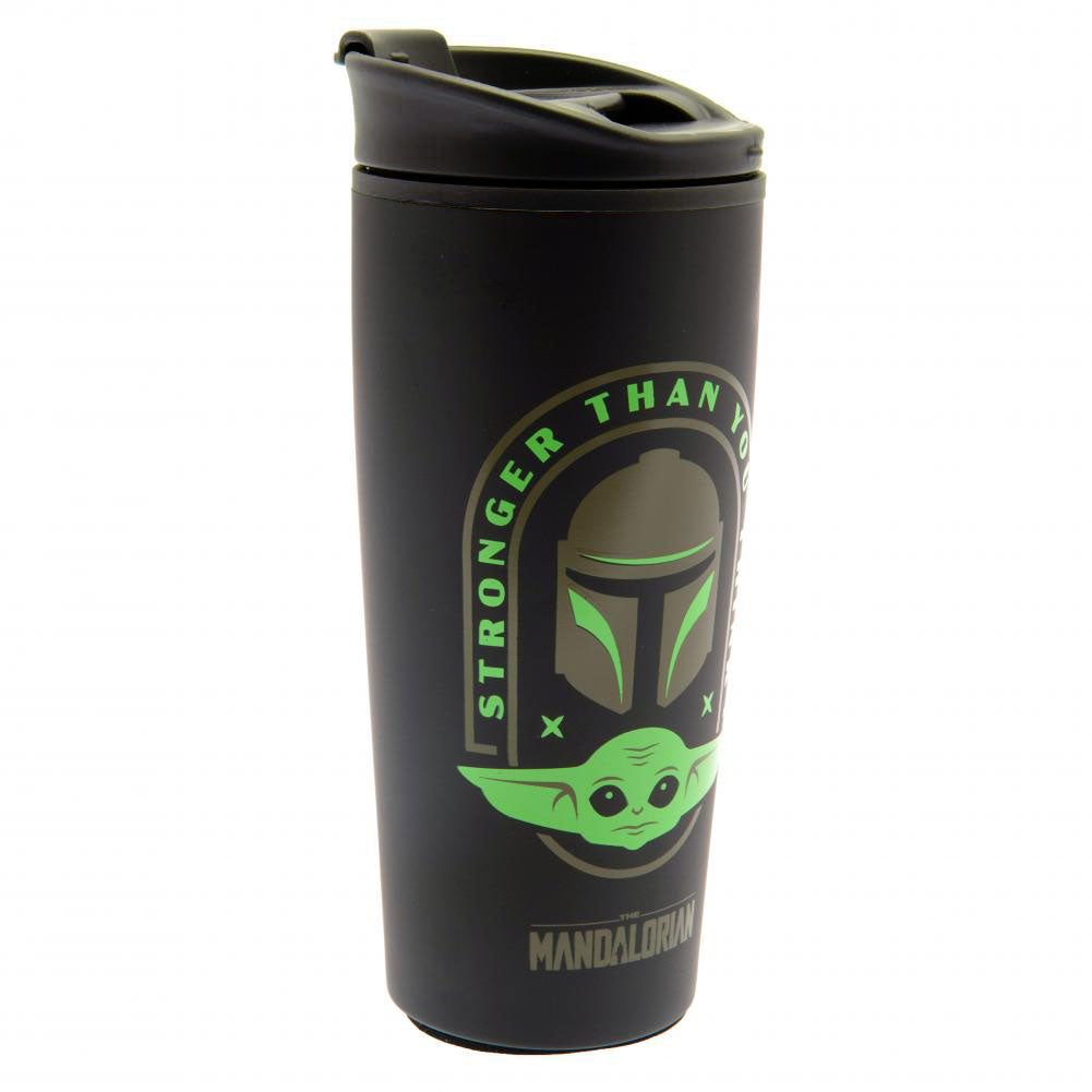 Star Wars: The Mandalorian Metal Travel Mug: 2 - Mugs By Star Wars: The Mandalorian