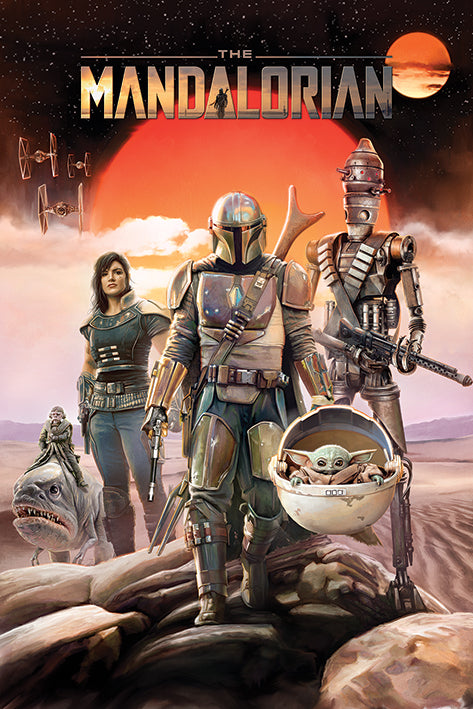 Star Wars: The Mandalorian Poster Group 89 - Shop Posters At Gift Moments - 1