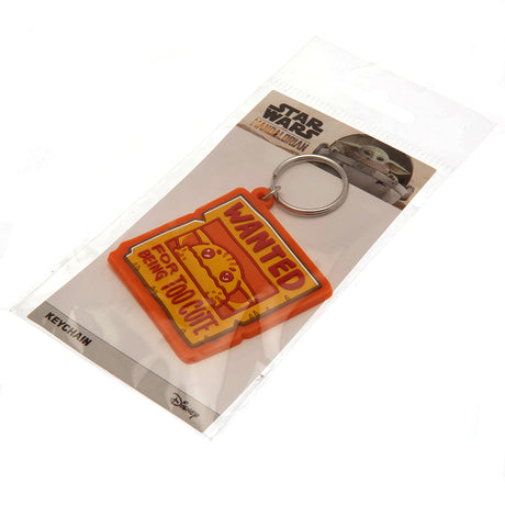 Star Wars: The Mandalorian PVC Keyring Wanted: 3 - Keyrings By Star Wars: The Mandalorian