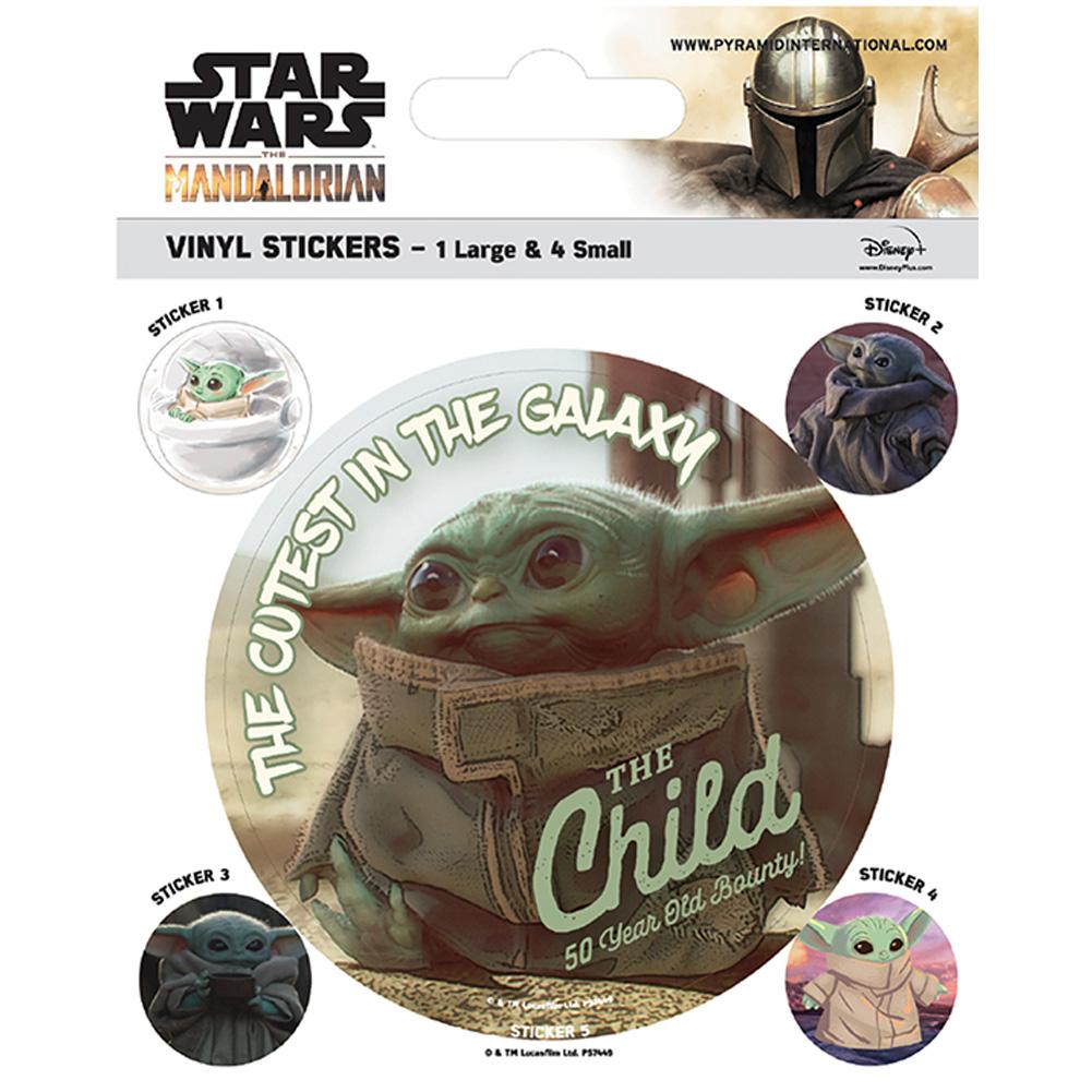 Star Wars: The Mandalorian Grogu Stickers: 1 - Stickers By Star Wars: The Mandalorian
