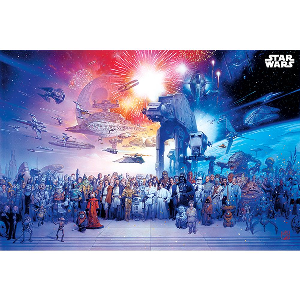 Star Wars Poster Universe 69 - Shop Posters At Gift Moments - 1
