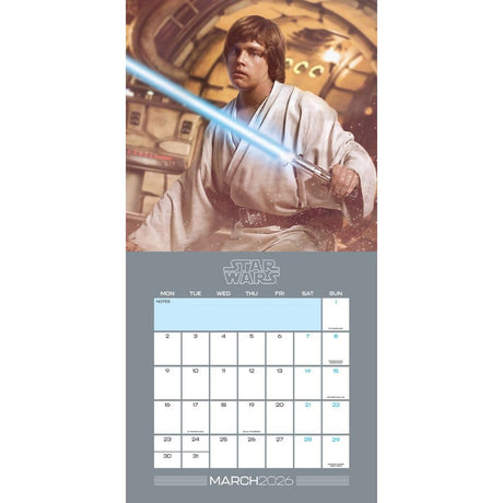 Star Wars Square Calendar 2026: 2 - Calendars By Star Wars