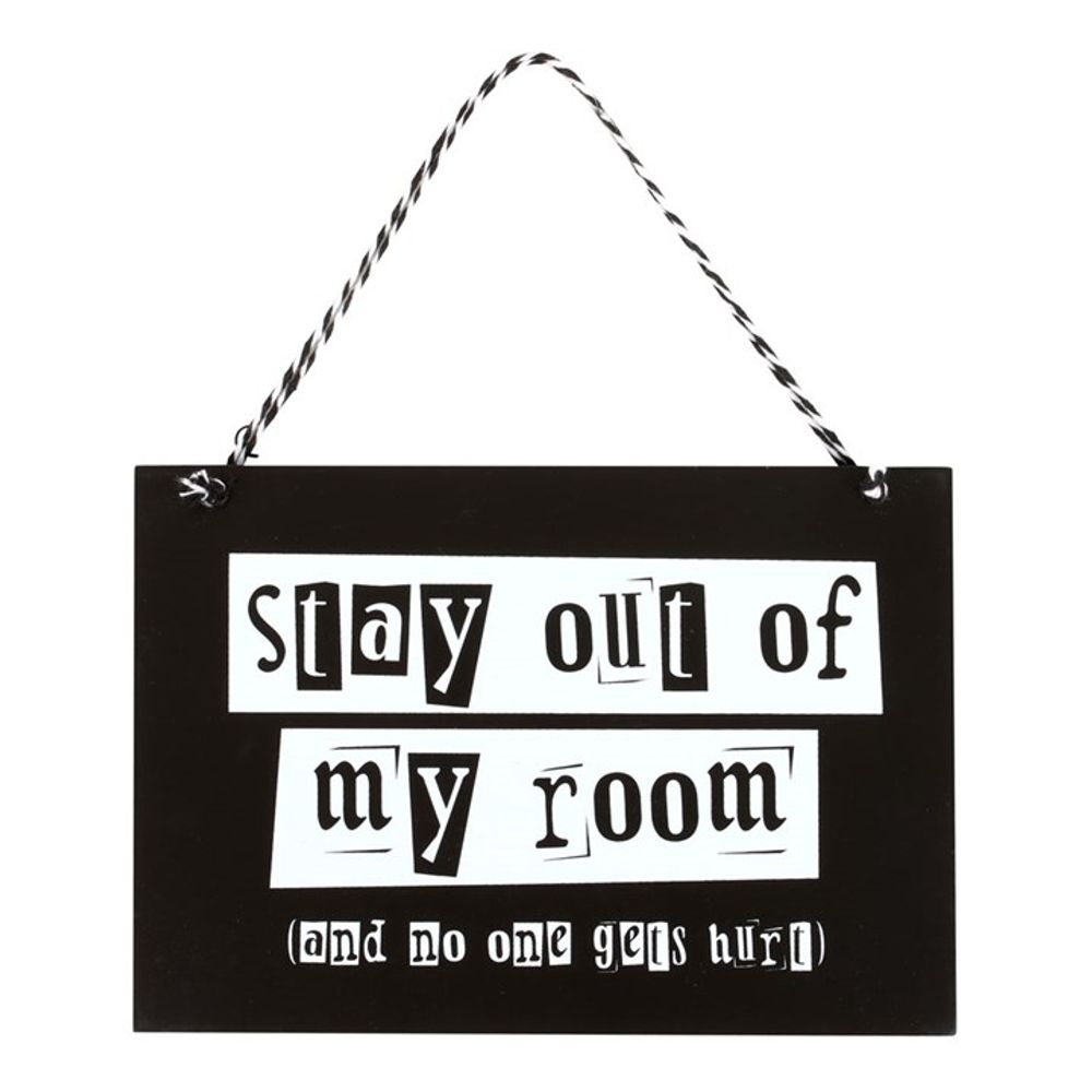 Stay Out of My Room Hanging Sign: 2 - Signs & Plaques By Gift Moments