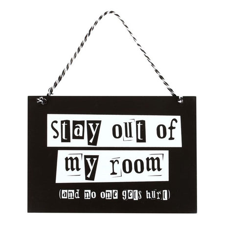 Stay Out of My Room Hanging Sign: 2 - Signs & Plaques By Gift Moments