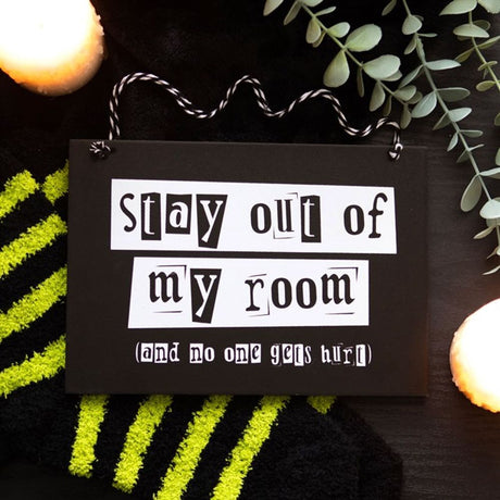 Stay Out of My Room Hanging Sign: 1 - Signs & Plaques By Gift Moments