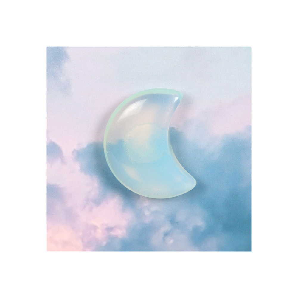 Stay Wild Moonstone Crystal Moon Greeting Card: 2 - Greeting Cards By Gift Moments