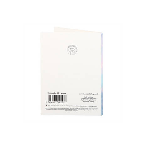 Stay Wild Moonstone Crystal Moon Greeting Card: 3 - Greeting Cards By Gift Moments