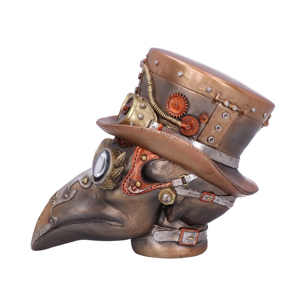 Steampunk Beaky Automaton Apothecary Plague Doctor Bust Figurine: 4 - Figures & Collectables By Gift Moments