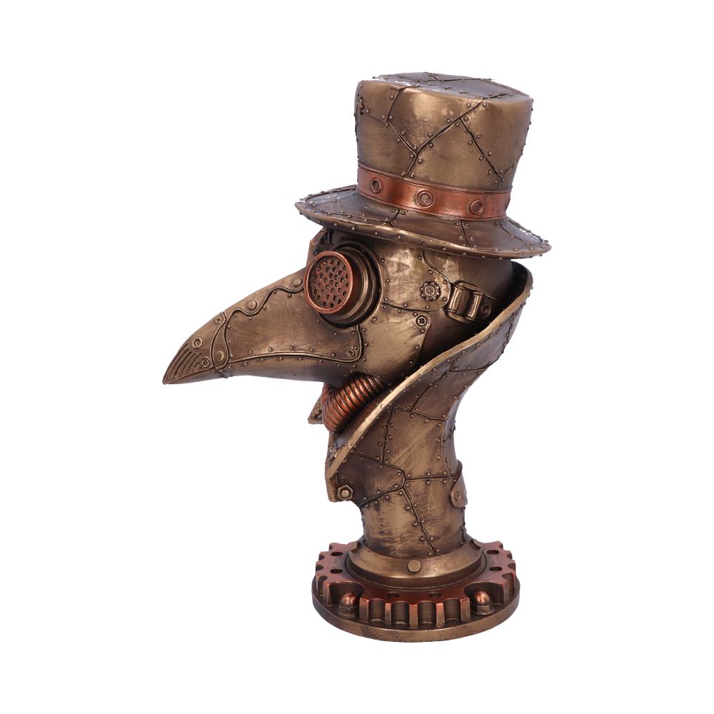 Steampunk Beaky Plague Doctor Bust Figurine: 3 - Figures & Collectables By Gift Moments
