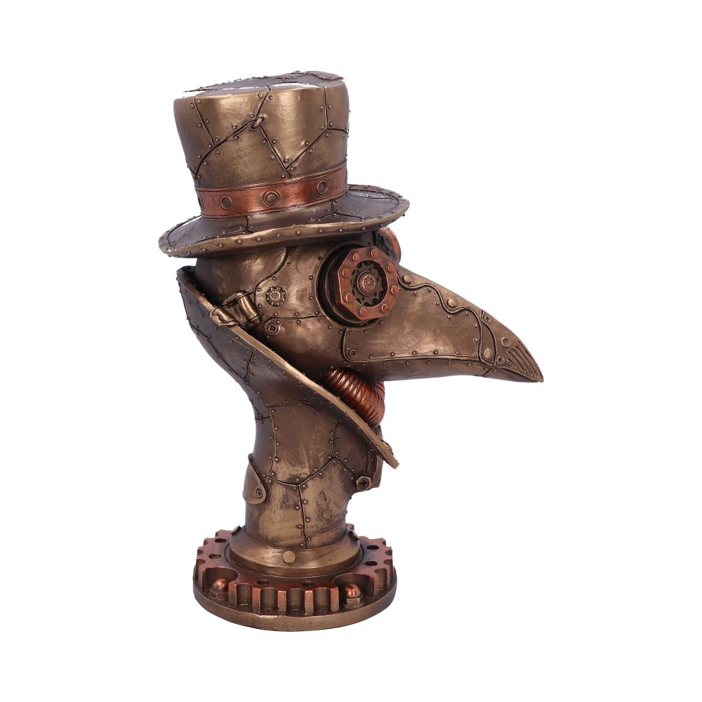 Steampunk Beaky Plague Doctor Bust Figurine: 5 Figures & Collectables By Gift Moments