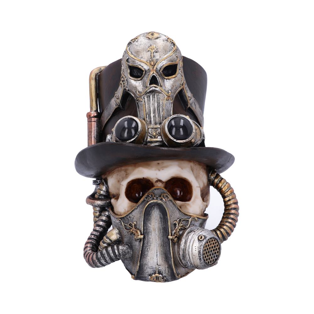 Steampunk Breathe Easy Venetian Mask Skull Ornament: 2 - Figures & Collectables By Gift Moments