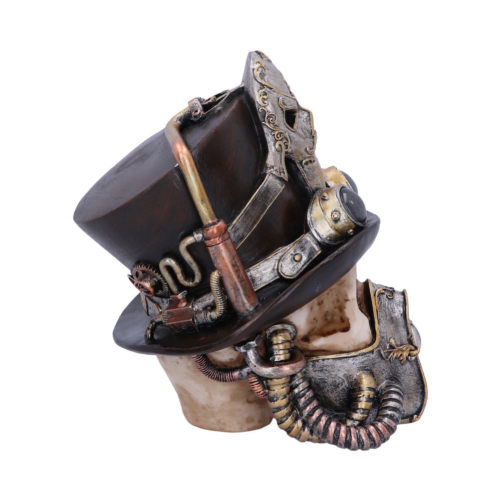 Steampunk Breathe Easy Venetian Mask Skull Ornament: 5 - Figures & Collectables By Gift Moments