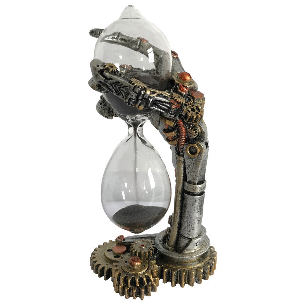 Steampunk Time after Time Skeletal Hand Sand Timer: 2 - Sand Timers By Gift Moments