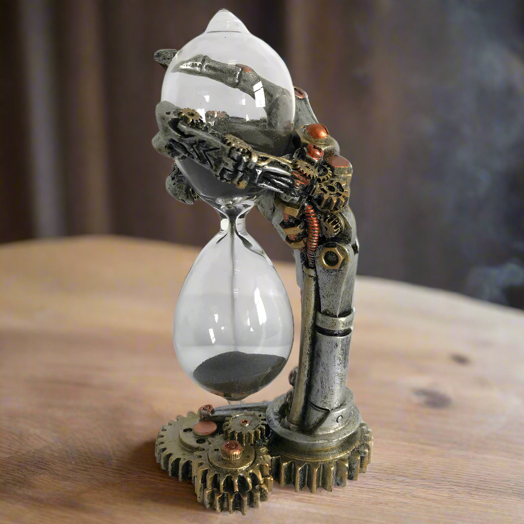 Steampunk Time after Time Skeletal Hand Sand Timer: 1 - Sand Timers By Gift Moments