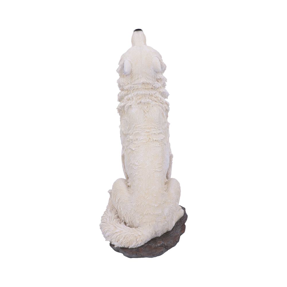 Storms Cry Howling White Wolf Figure 41.5cm: 4 - Figures & Collectables By Gift Moments