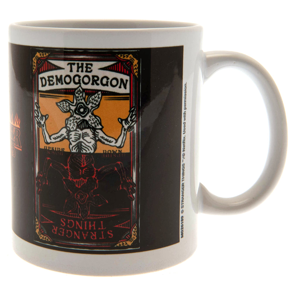 Stranger Things 4 Mug Demogorgon Card: 3 Mugs By Stranger Things