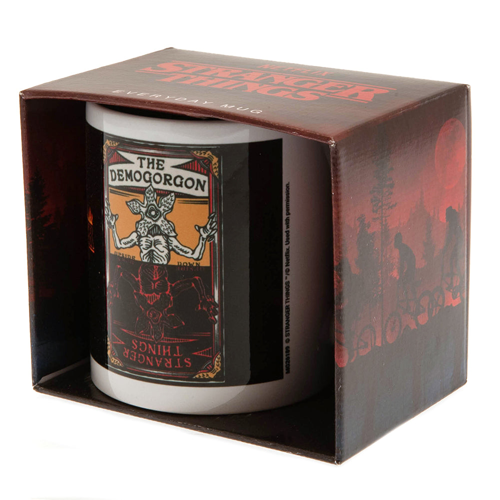 Stranger Things 4 Mug Demogorgon Card: 4 Mugs By Stranger Things