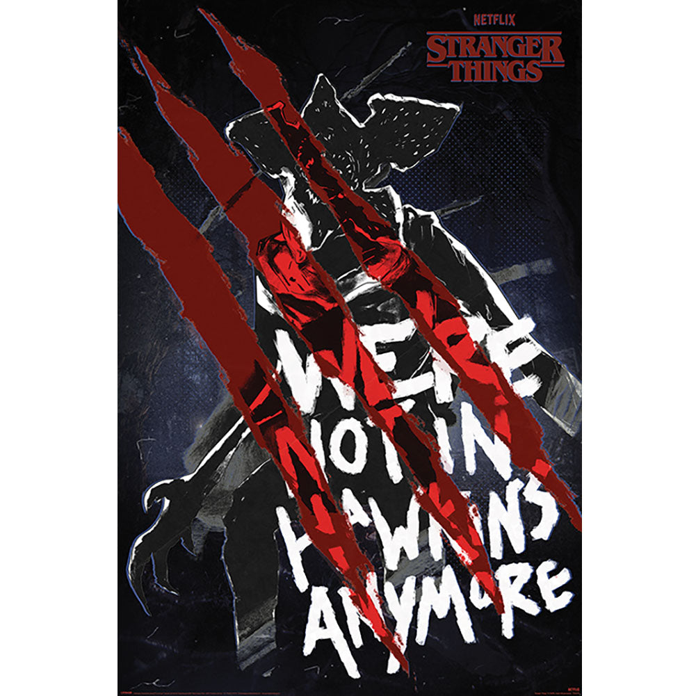 Stranger Things 4 Poster Demogorgon 201: 1 - Posters By Stranger Things