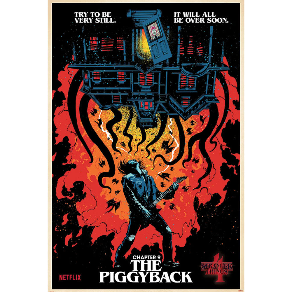 Stranger Things 4 Poster Piggyback 294: 1 - Posters By Stranger Things