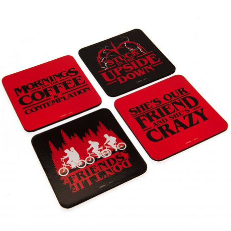 Stranger Things Coaster Set: 1 - Coasters By Stranger Things