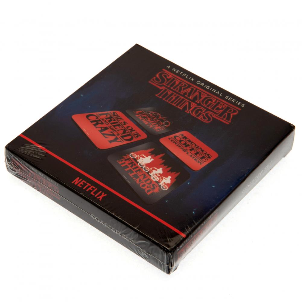 Stranger Things Coaster Set: 4 - Coasters By Stranger Things