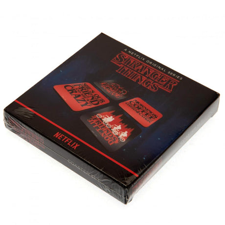 Stranger Things Coaster Set: 4 - Coasters By Stranger Things