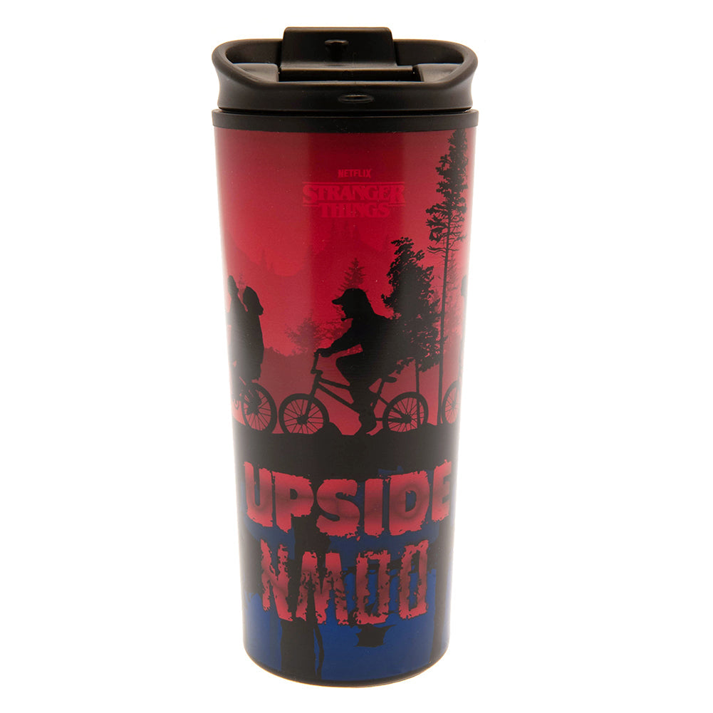 Stranger Things Metal Travel Mug: 1 - Mugs By Stranger Things