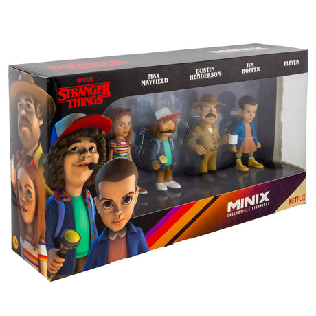 Stranger Things MINIX Figures 7cm 4pk: 7 - Figures & Collectables By Stranger Things