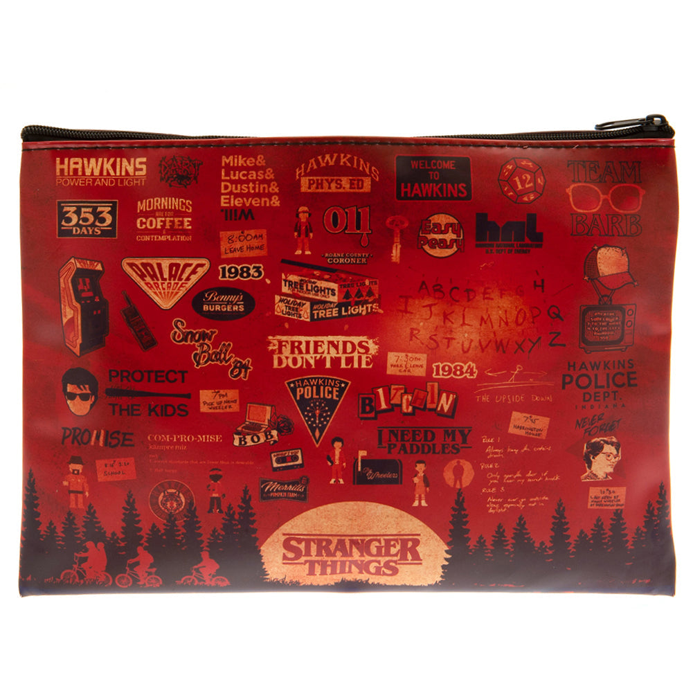 Stranger Things Pencil Case Upside Down: 2 Pencil Cases & Sets By Stranger Things