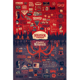 Stranger Things Poster The Upside Down 145 - Shop Posters At Gift Moments - 1