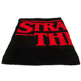 Stranger Things Premium Fleece Blanket Logo: 2 - Blankets By Stranger Things