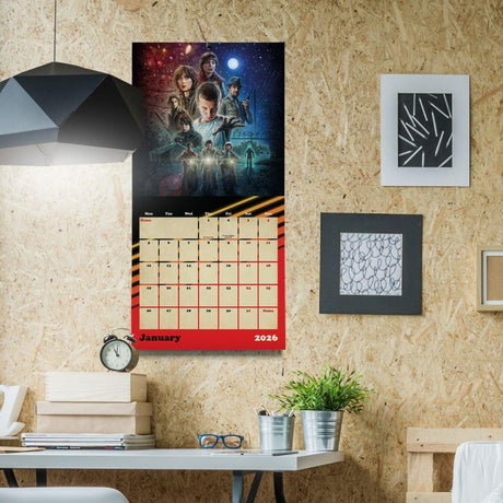Stranger Things Square Calendar 2026: 3 - Calendars By Stranger Things