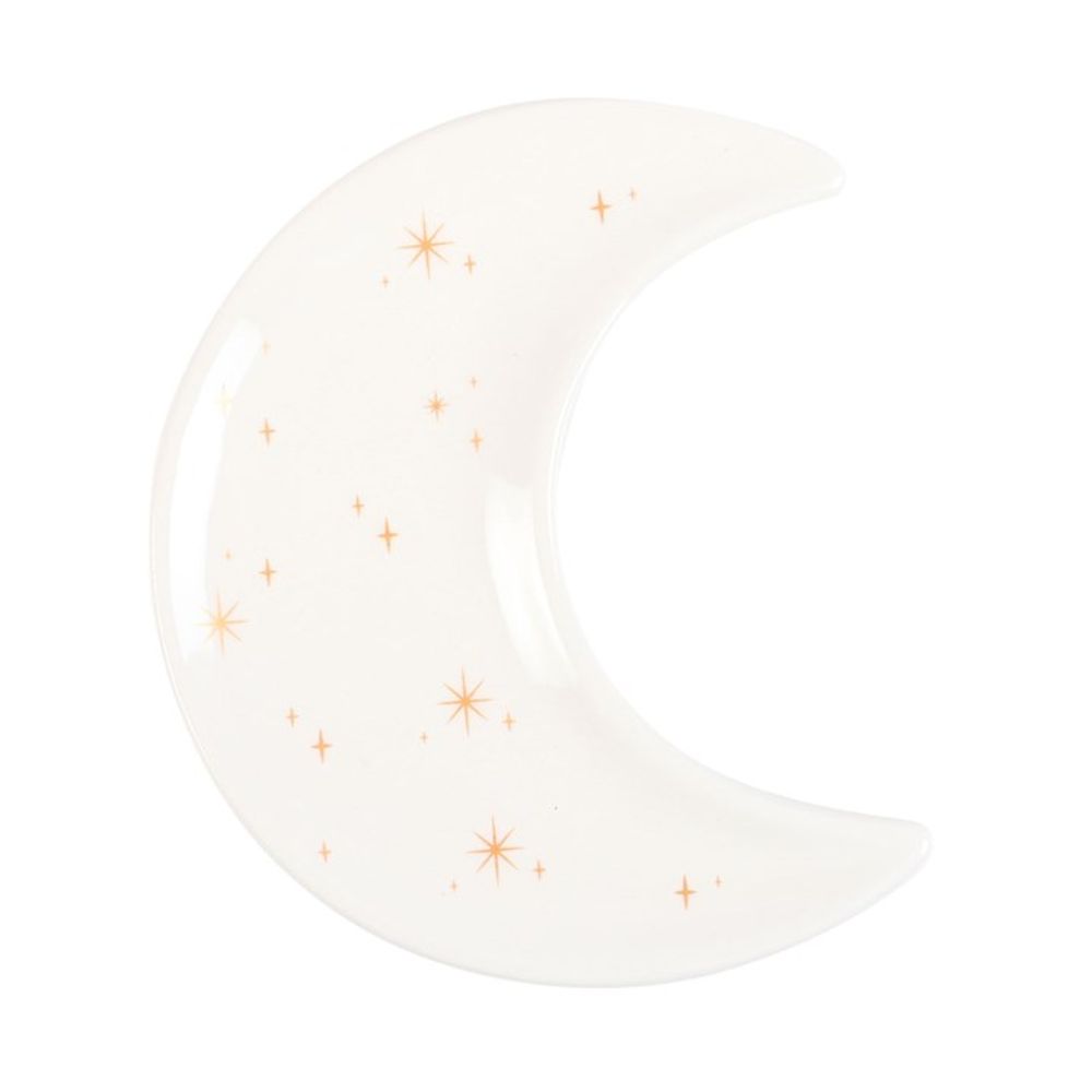 Stress Healing Crystal Set with Moon Trinket Dish: 4 - By Gift Moments