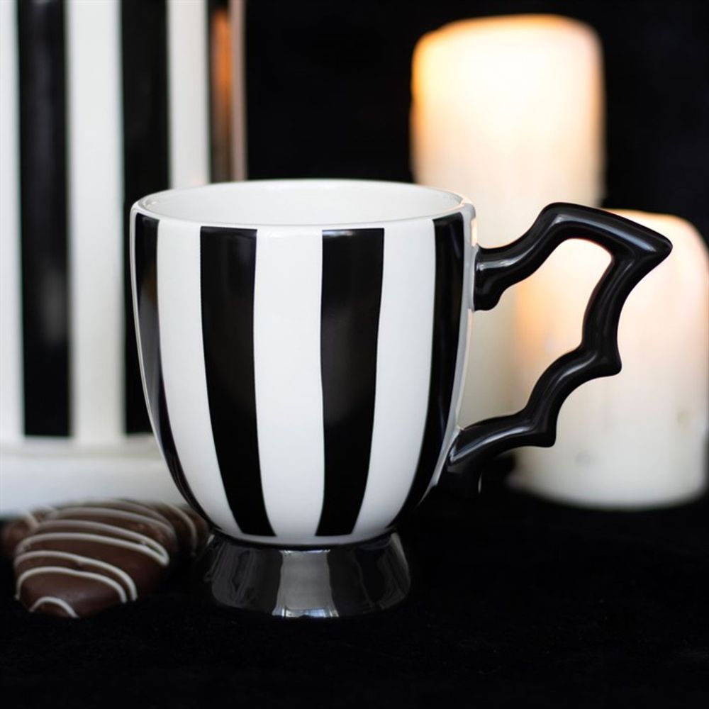 Striped Bat Wing Teacup: 1 - By Gift Moments