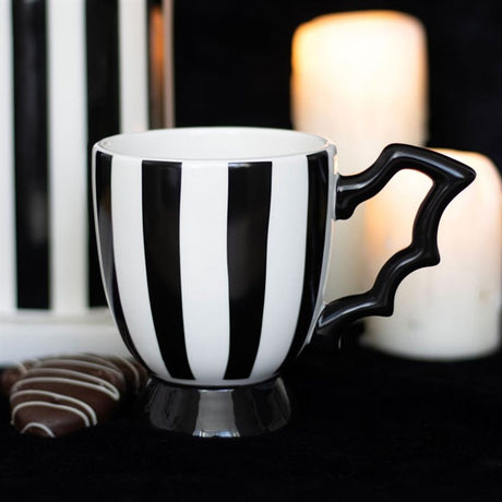 Striped Bat Wing Teacup: 1 - By Gift Moments