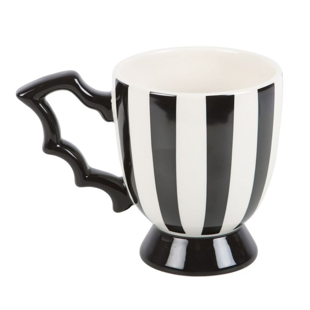 Striped Bat Wing Teacup: 2 - By Gift Moments