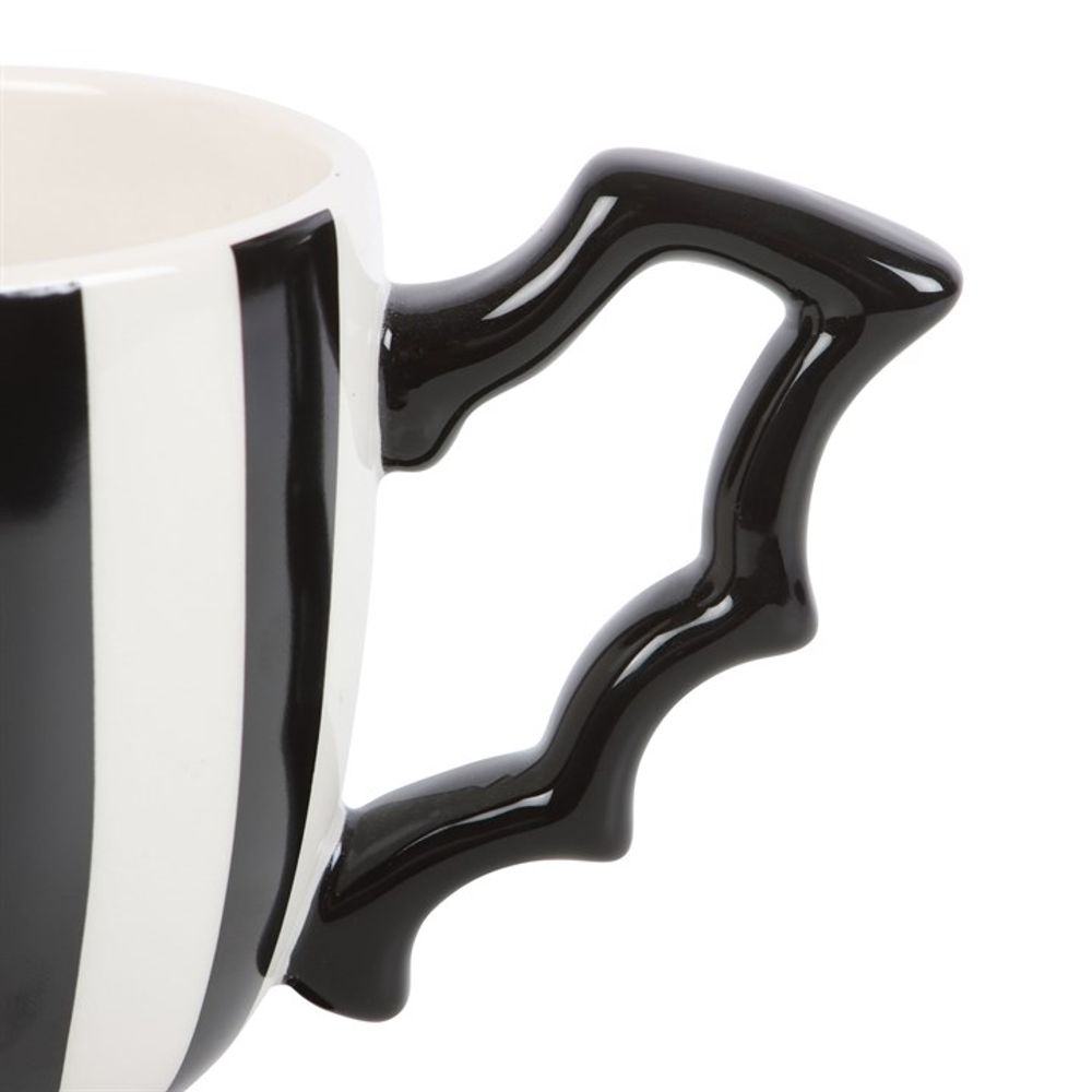 Striped Bat Wing Teacup: 5 - By Gift Moments